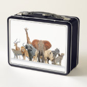 AFRICA Metal Lunchbox (Achterkant)