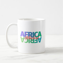 AFRICA: Motherland – White Glossy Mug Koffiemok