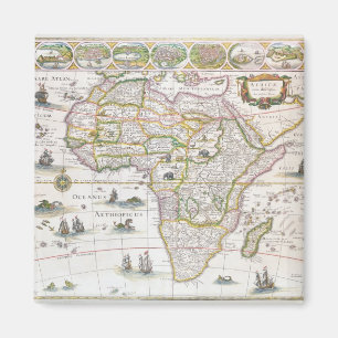 Africa Nova, c.1617 Magneet