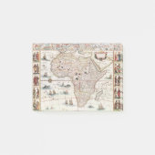 Africa nova descriptio (1690) van Willem Janszoon Post-it® Notes (Voorkant)