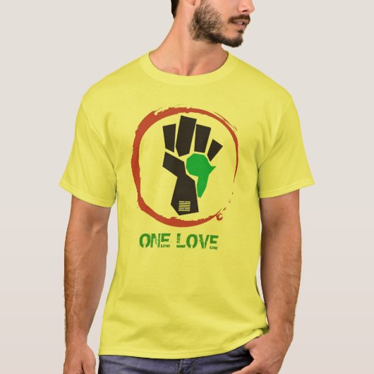 Africa One Love T-shirt (Voorkant)