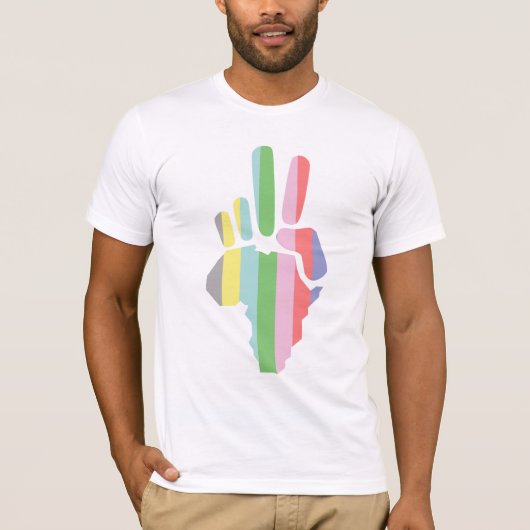 Africa Peace TV T-shirt (Voorkant)