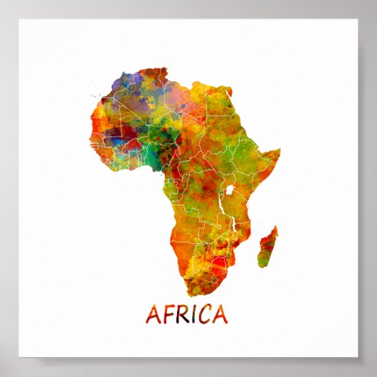 Africa Poster (Voorkant)