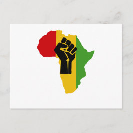 Africa Power - Reggae Briefkaart