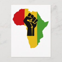 Africa Power - Reggae Briefkaart