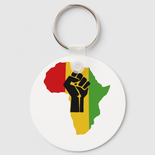 Africa Power - Reggae Sleutelhanger (Voorkant)