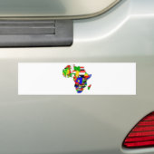 Africa Proud Bumpersticker (Op auto)