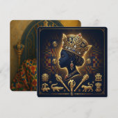 Africa Queen  Kaart (Voorkant / Achterkant)