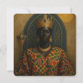 Africa Queen  Kaart (Achterkant)