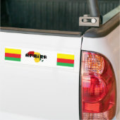 africa rasta bumpersticker (Op Truck)