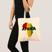 Africa Rasta Color Tote Bag (Voorkant (product))