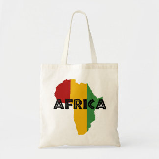Africa Rasta Color Tote Bag
