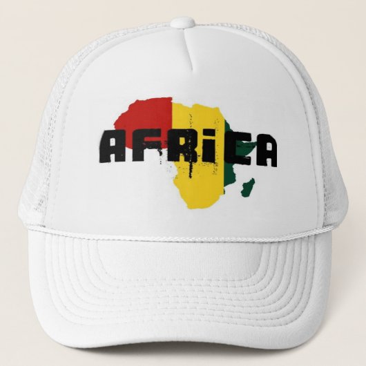 africa rasta gorra trucker pet (Voorkant)