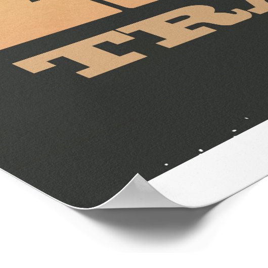 Africa Safari Elephant-reisposter Poster (Hoek)