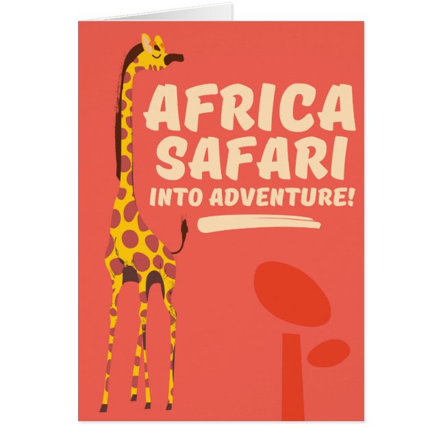 Africa Safari in het avontuur! (Voorkant)
