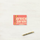 Africa Safari in het avontuur! Post-it® Notes (Op bureau)