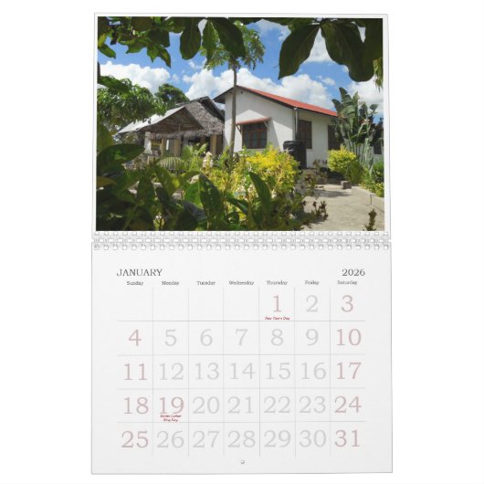 Africa Scene Calendar Kalender (Jan 2026)