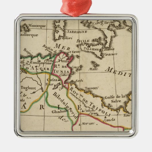 Africa School Metalen Ornament (Voorkant)