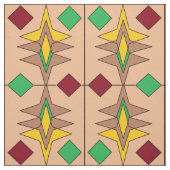 Africa Square Star Stof (Swatch)