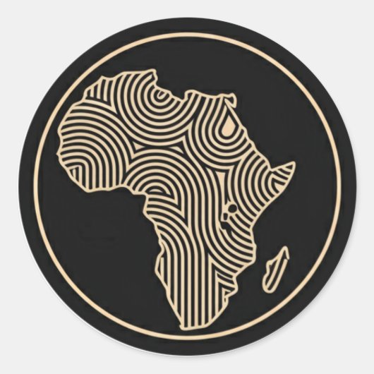Africa Sticker (Voorkant)