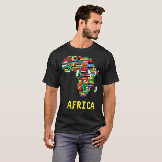 AFRICA T-SHIRT (Voorkant volledig)