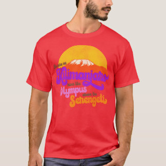 AFRICA Toto Tekst net zo zeker als Kilimanjaro T-shirt
