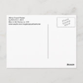 Africa Travel Gay Briefkaart (Achterkant)