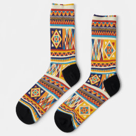 Africa United Afro African Wax Print Afri Socks  Sokken