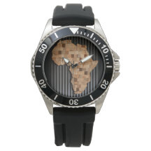 Africa Watch (houten kaart)