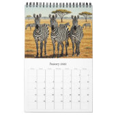 Africa Wildlife Calendar 2026 / African Animals Kalender (Jan 2026)