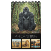 Africa Wildlife Calendar 2026 / African Animals Kalender (Hoes)