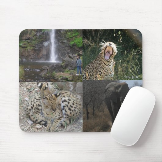Africa Wildlife Mousepad Muismat (Met muis)