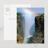 Africa, Zambia, Victoria Herfst National Park. Briefkaart (Voorkant / Achterkant)