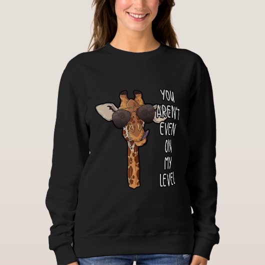 Africa Zoo Keeper Giraffe Trui (Voorkant)