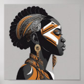 africaïne poster (Voorkant)