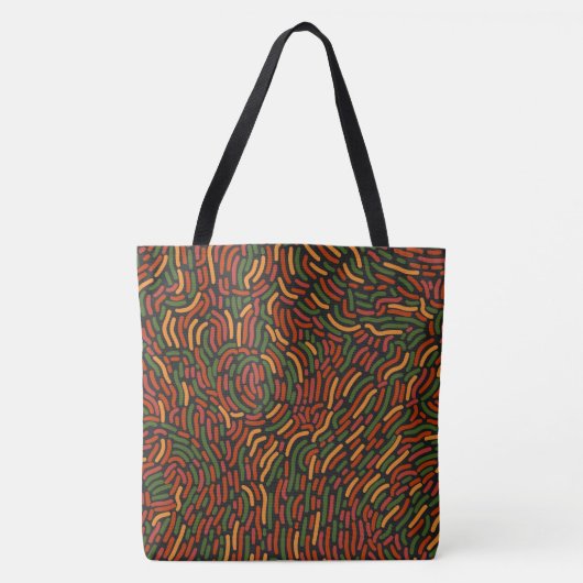 African Abstract Pattern  Tote Bag (Voorkant)