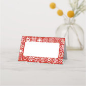 African Adinkra Plaatskaartje (Voorkant)