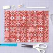 African Adinkra Tissuepapier (Craft)