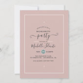 African American Angel Bachelorette Party Kaart (Achterkant)