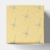 African American Angel Favor Box Bedankdoosjes (Bovenkant)