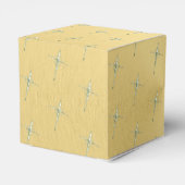 African American Angel Favor Box Bedankdoosjes (Achterkant)