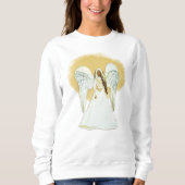 African American Angel Sweatshirt (Voorkant)