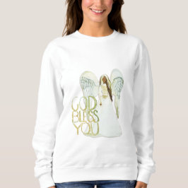 African American Angel Sweatshirt