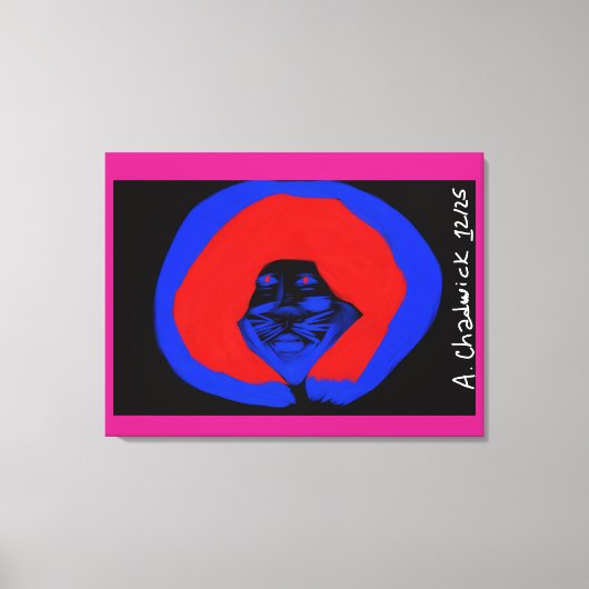 African American Art Canvas Afdruk (Voorkant)