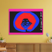 African American Art Canvas Afdruk (Insitu (Woonkamer))