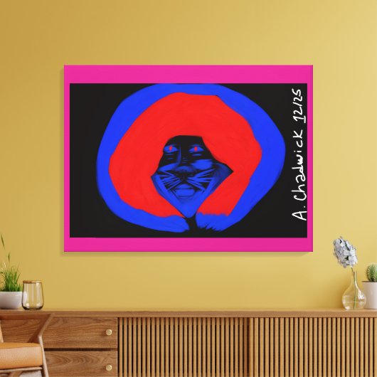 African American Art Canvas Afdruk (Insitu (Woonkamer))