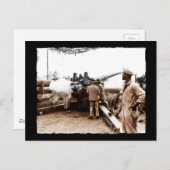 African American Artillerymen WWII Briefkaart (Voorkant / Achterkant)