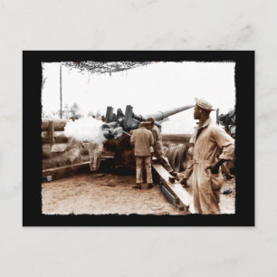 African American Artillerymen WWII Briefkaart