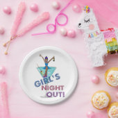 African American Bachelorette Party Papieren Bordje (Feest)