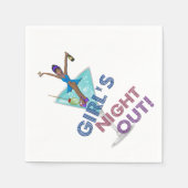 African American Bachelorette Party Servetten (Voorkant)